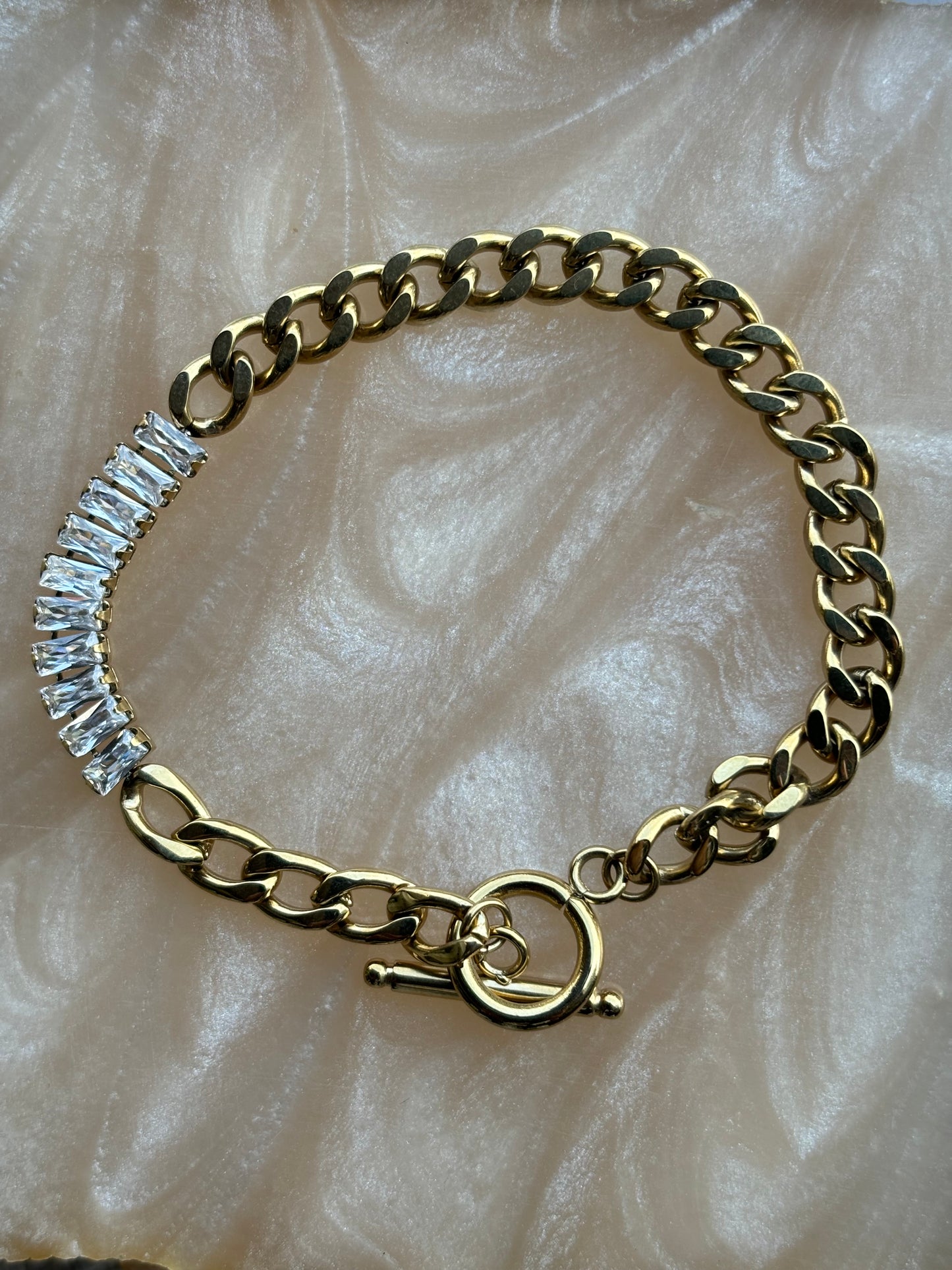Diamond Chain Bracelet