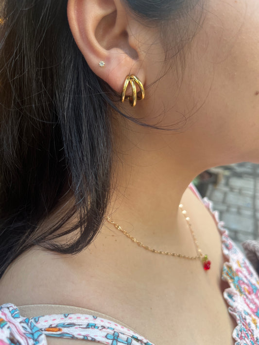 Small Anna Hoops