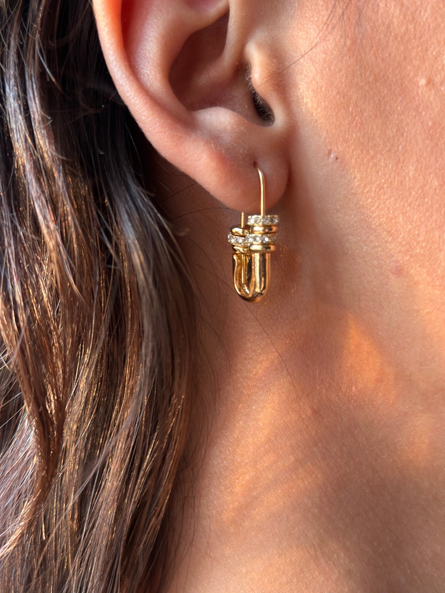 Safety Pin Earrings