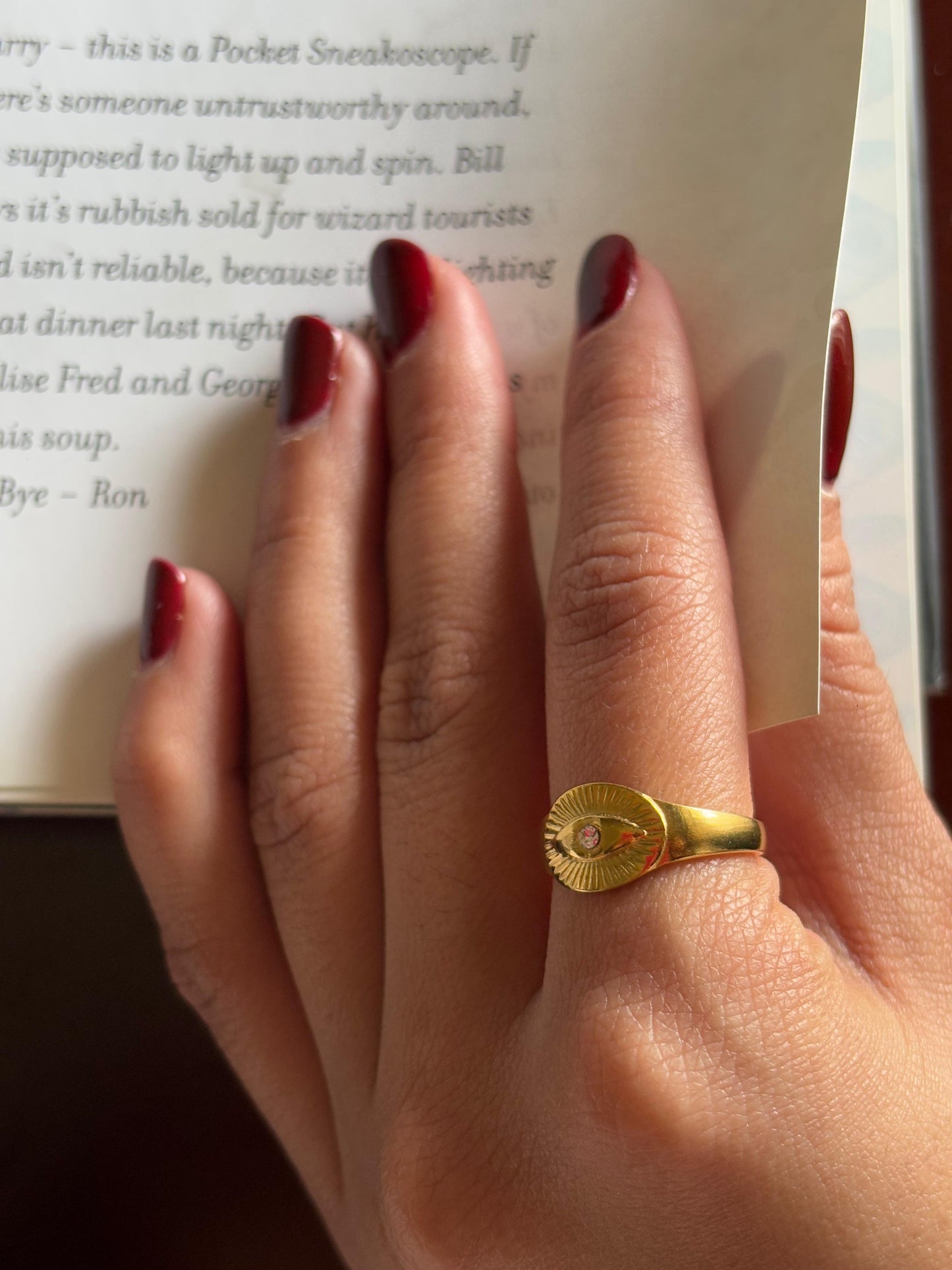 Christie Evil Eye Ring