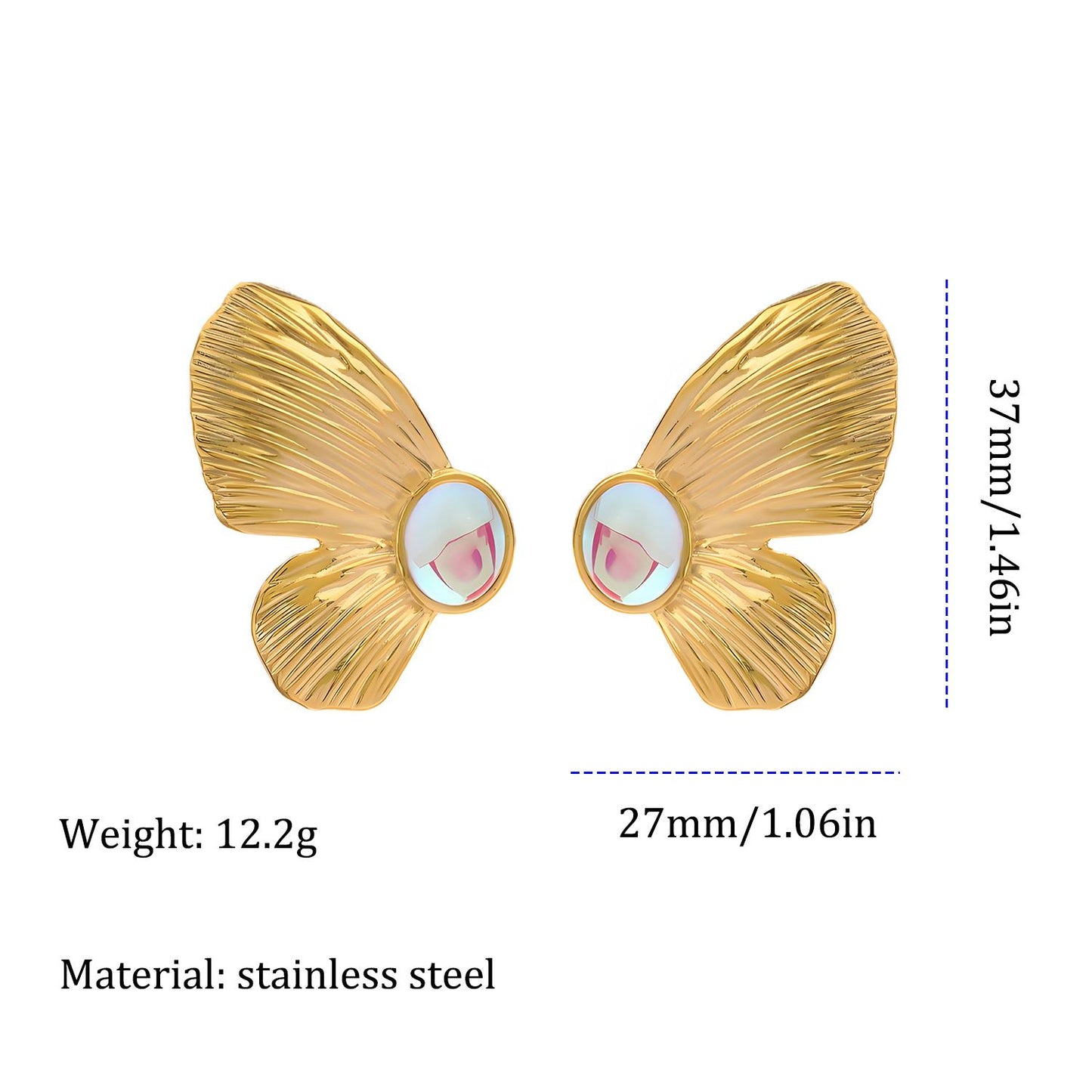 Hannah Butterfly Earrings