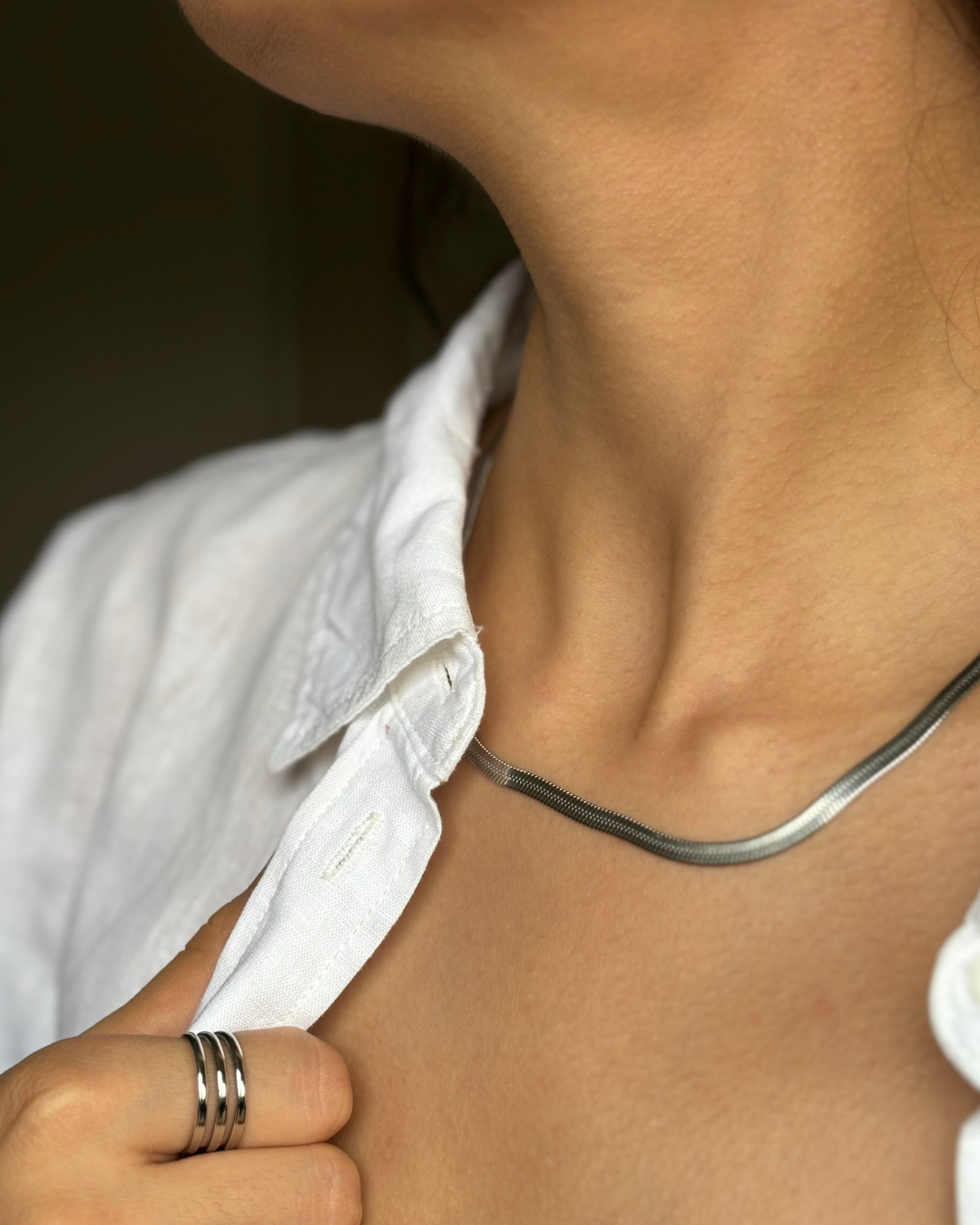 Silver Snake Chain (Thin)