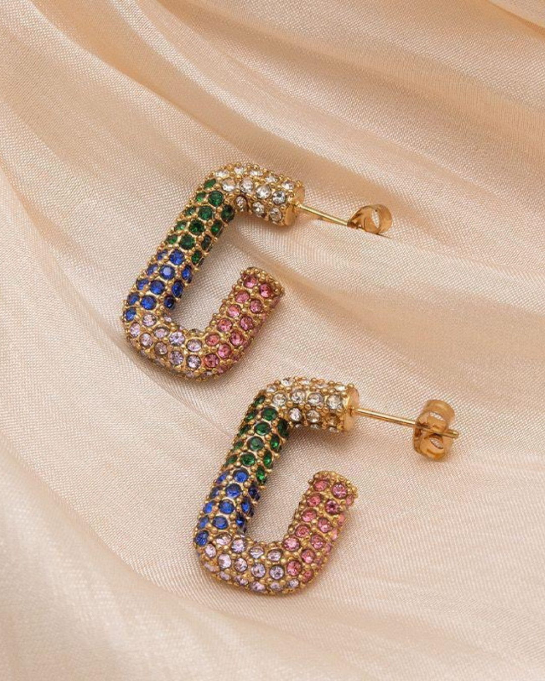 Valerie Square Hoops