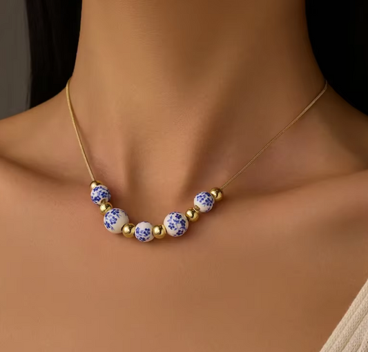 Moroccan Pearl Necklace