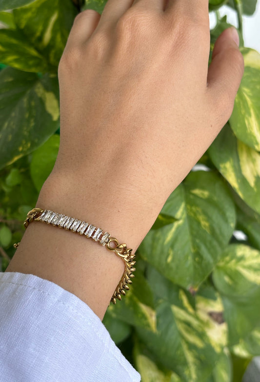 Diamond Chain Bracelet