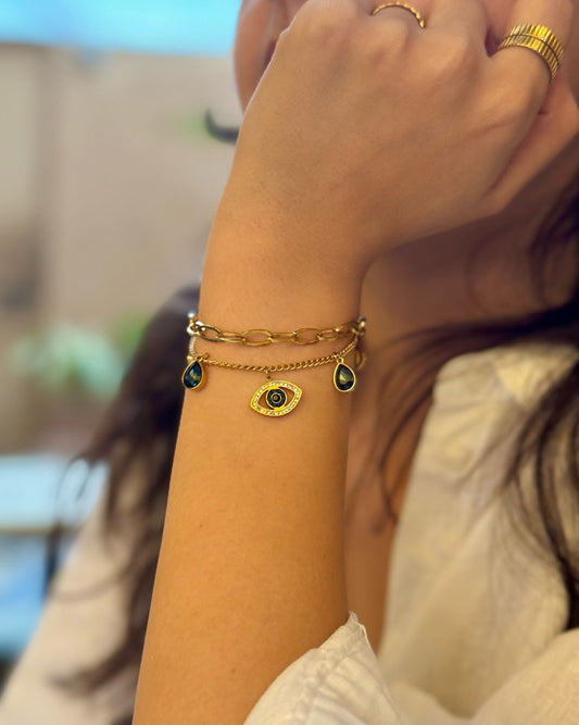Evil Eye Charm bracelet