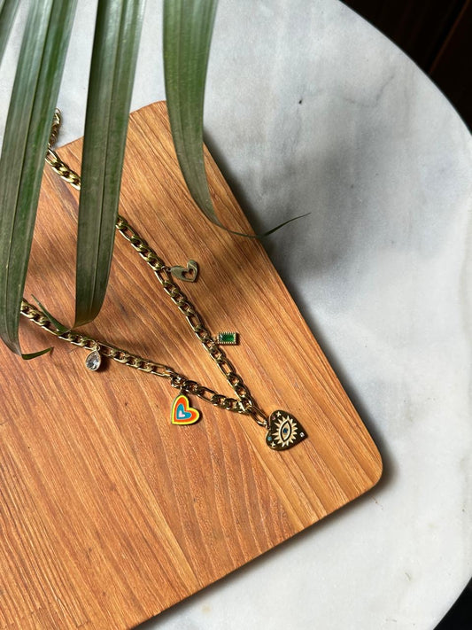 Amour Charms Necklace