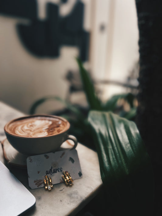 Watch Link Earrings