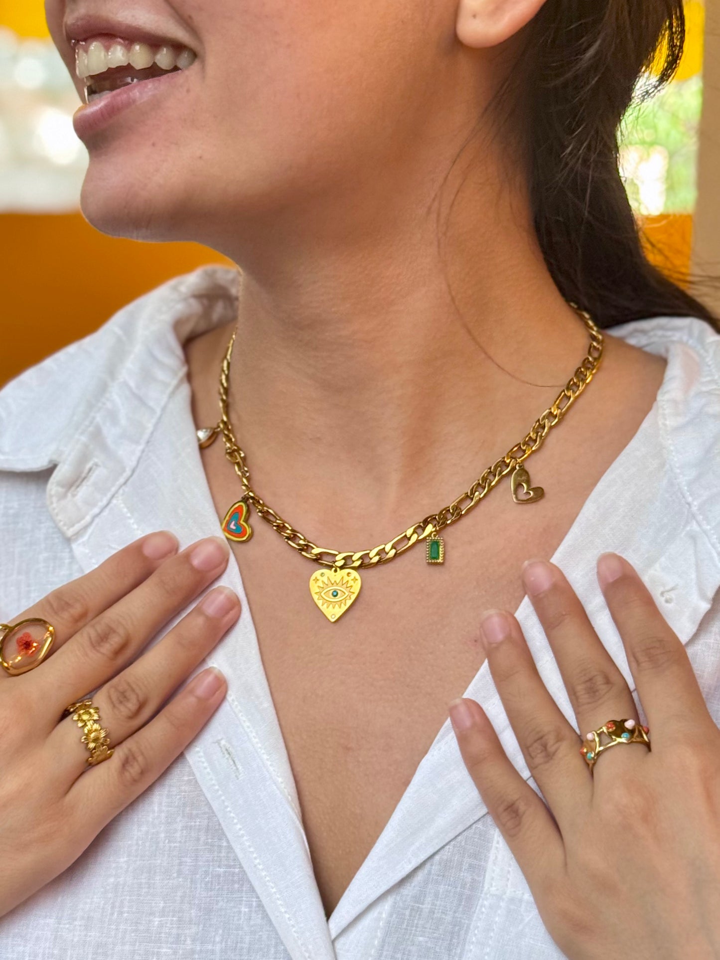 Amour Charms Necklace